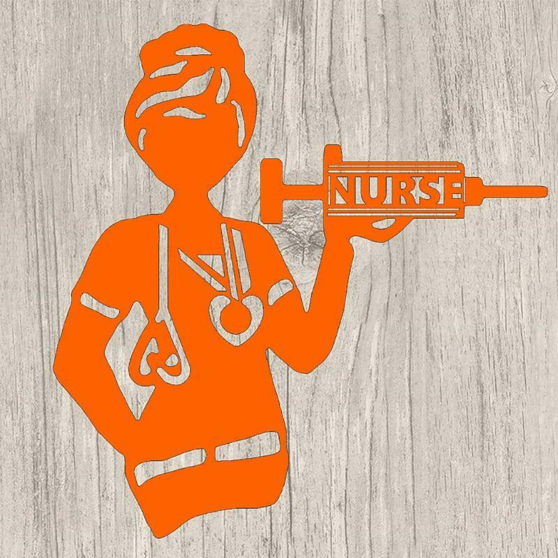 Nurse Metal Cutting Dies Stencil DIY Scrapbooking Album Paper Card Template Mold
