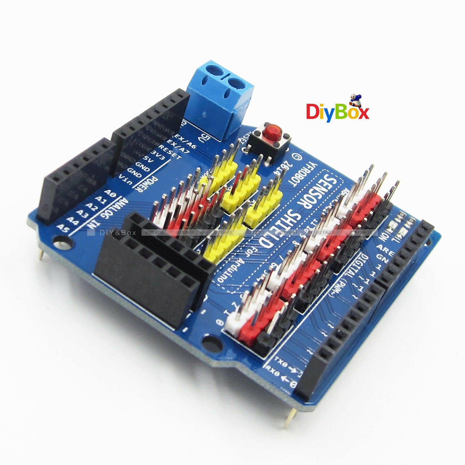 V5 Sensor Shield Expansion Board Shield For Arduino UNO R3 V5.0 Electric Module