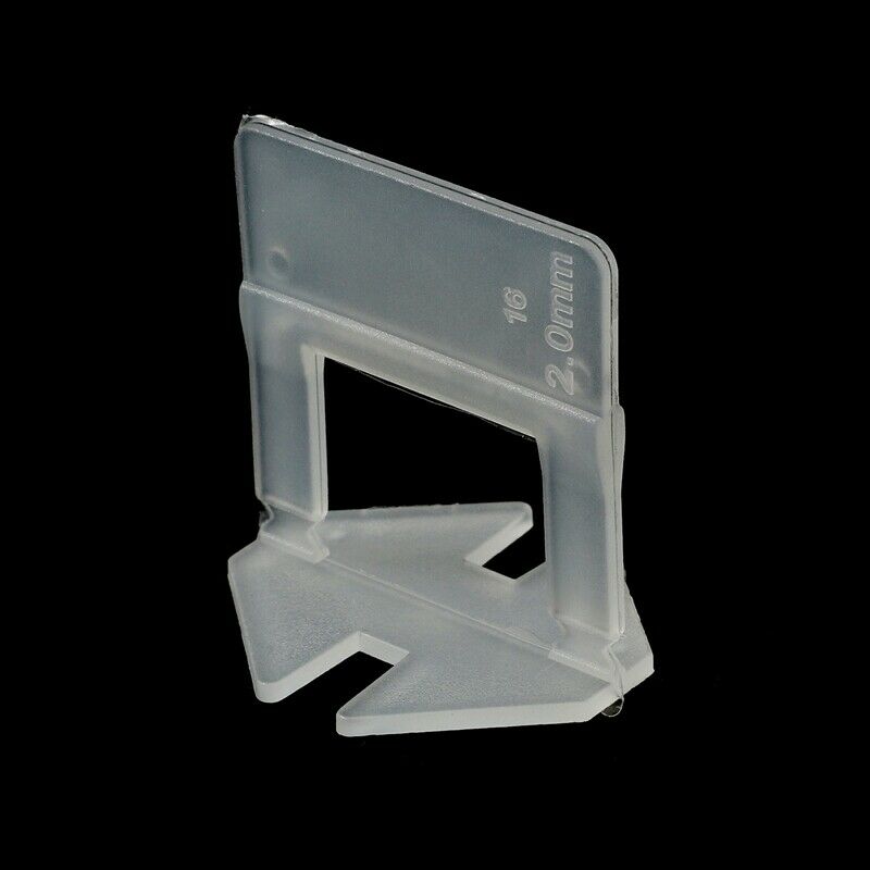 500Pcs Wall Floor Tile Flat Leveling System Gasket Belt Clip Equipment Kit O5O7