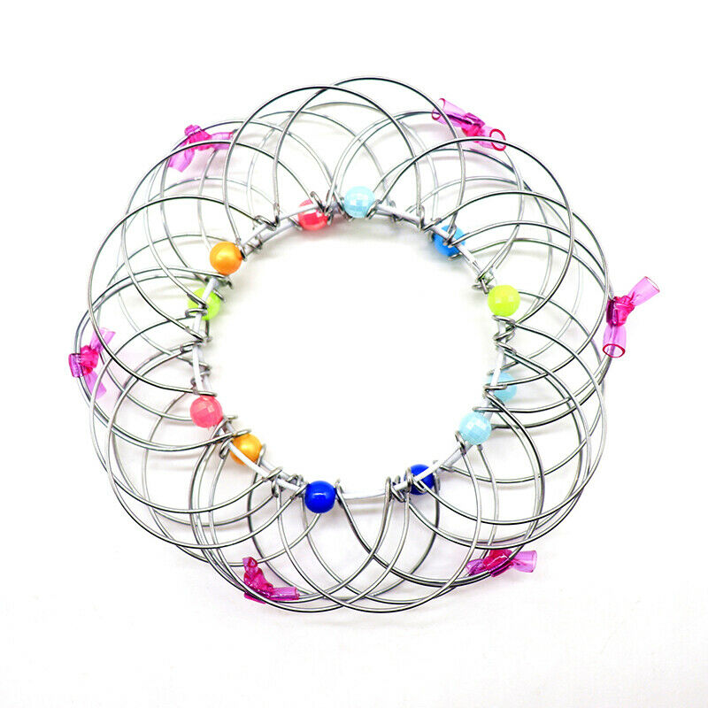 New Make Magic Steel Iron Ring Decompression Flexible Basket Soft Magical.l8