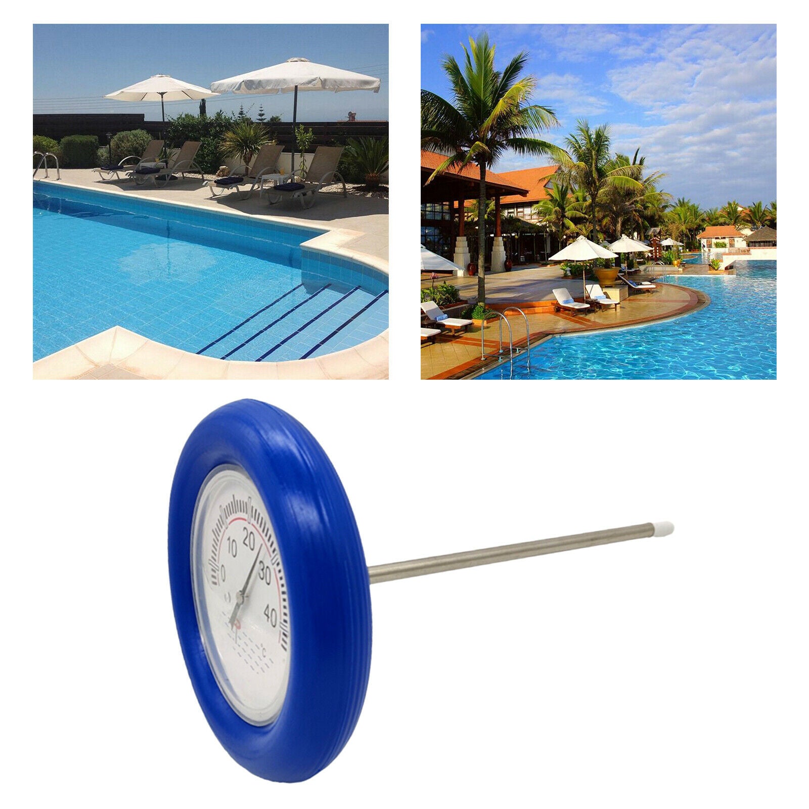 High Accuracy Swimming Pool Pond Bath Bathtub Spa Floating Thermometer