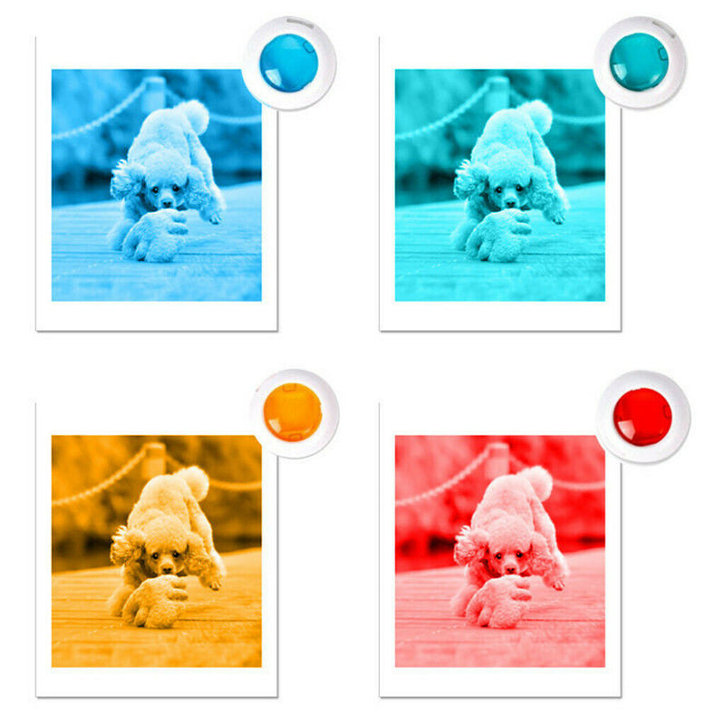 4 Colors Close Up Color Lens Filter Set for   Instax Mini 8/8+/ 9 Instant
