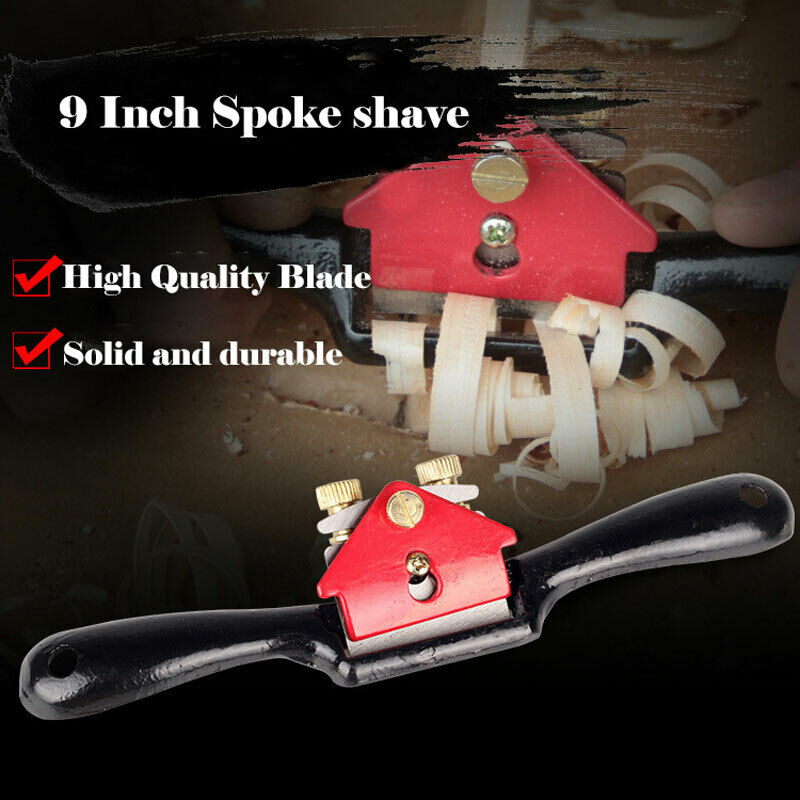 Spoke Shave 210mm 2 Handed Flat Plane for Woodwork Wood Work Planer Tool New