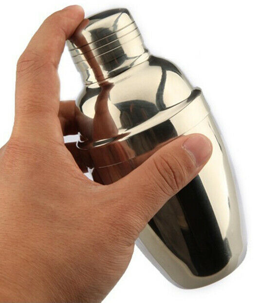 Stainless Steel Cocktail Bartender Shaker Drink Mixer Bar Set Kit - 750ml R6D1D1