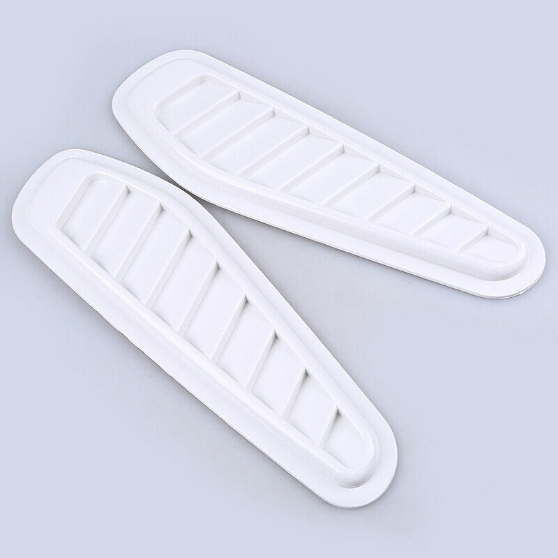 Pair Universal Car SUV Decoration Air Intake Vent Grill Cover Hood Trim