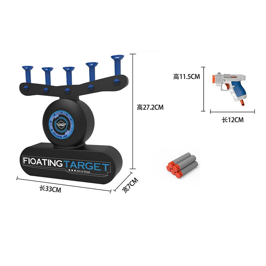 Floating Target Game Foam Dart Shooting Ball Board Gifts Boys Girls Age 7-14