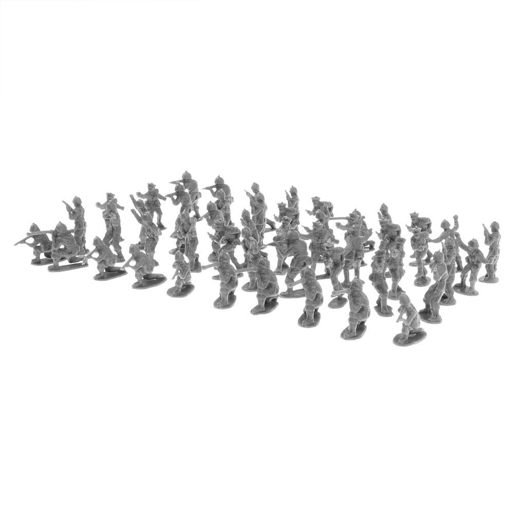 300 lot Black 2cm Soldier Army Men Figures Sand Scene Accessories Toys Sets