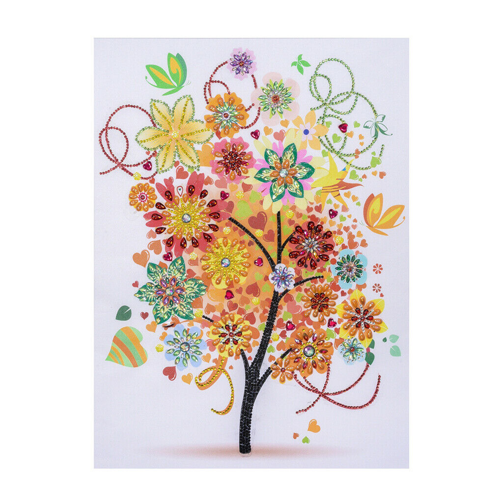 Tree Special Shaped 5D Diamond Painting Rhinestone Pictures for Living Room
