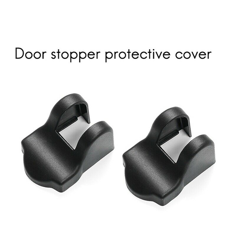 8PCS Car-Styling Car Door Lock Cover and Door Stopper Limiting Arm Covers foT5Y8