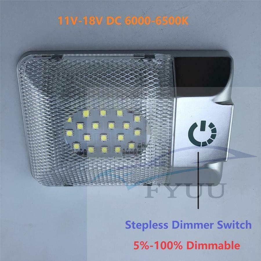 12V LED RV Ceiling Dome Light RV Interior Lighting Trailer Lights for Camper RV