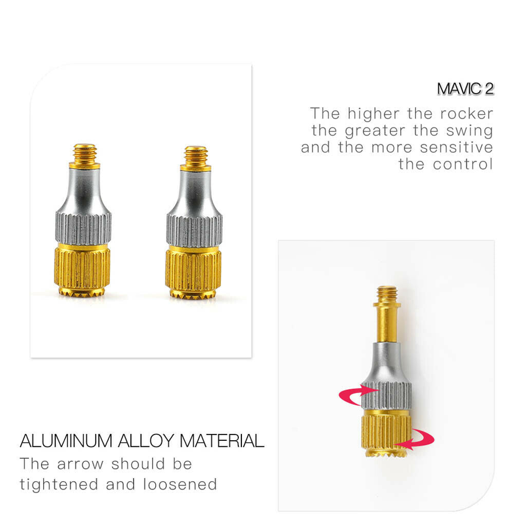 2pcs Aluminium Alloy Lever Joystick Thumb Rocker Extension Replacement for Mavic