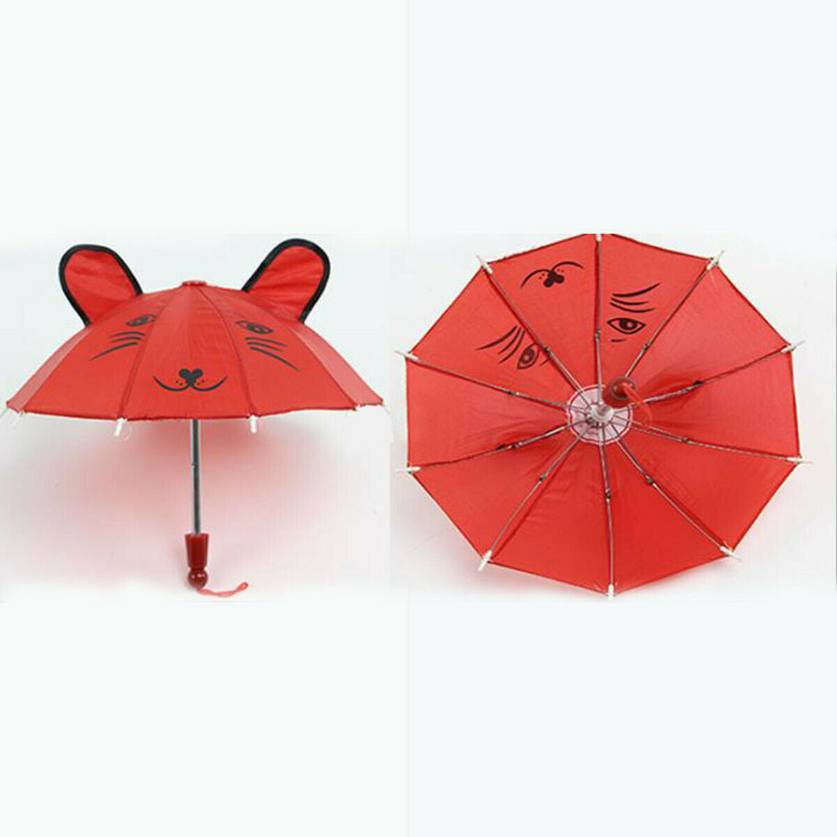 Kids Boy Girls Mini Animal Ears Cartoon Dance Lovely Small Umbrella Toys Gift