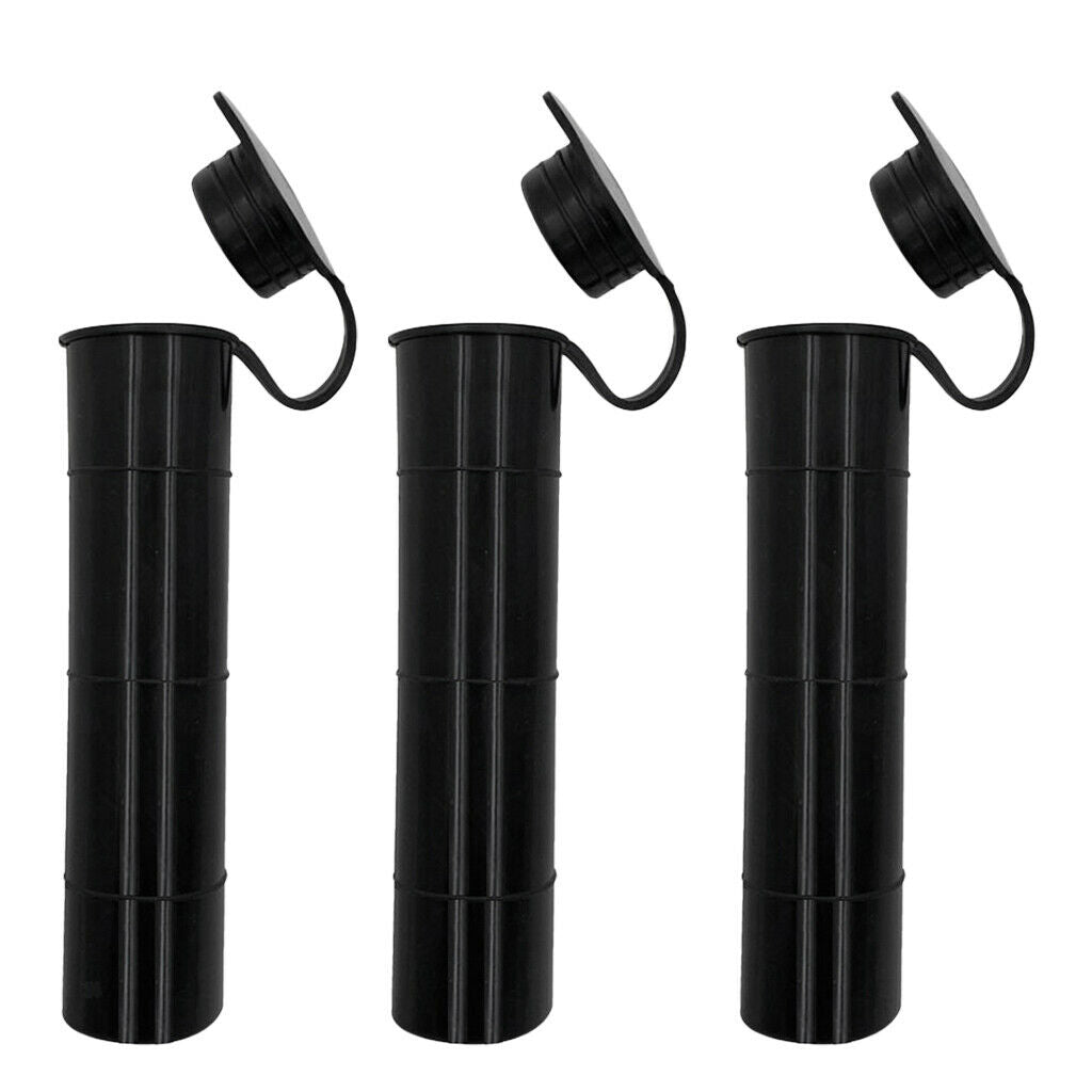 3x Replacement Rubber Hose Insert Protection with  for 2 "fishing Rod Holders
