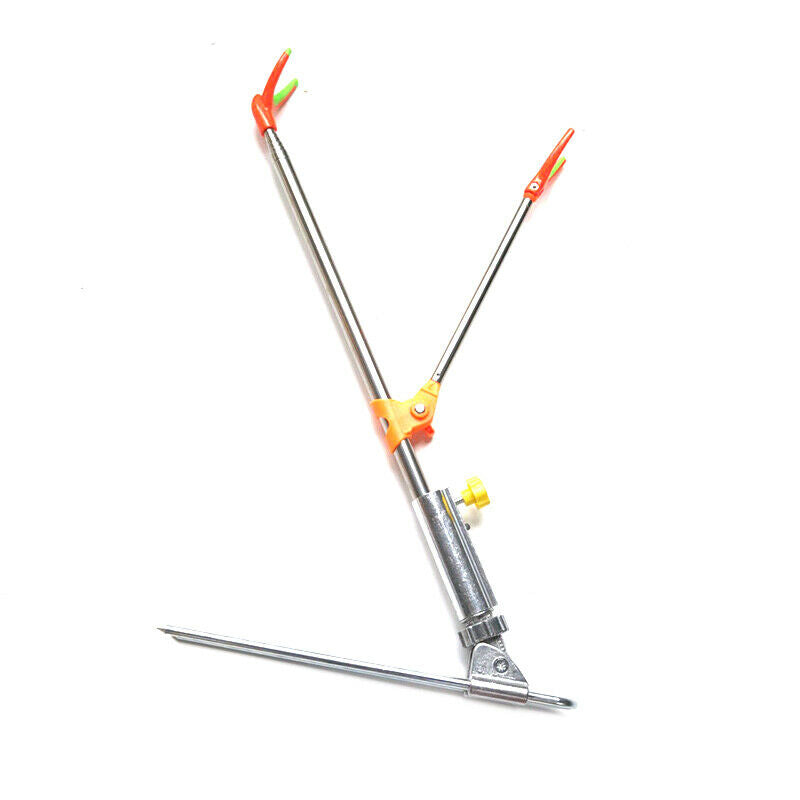 Ground Fishing Rod Stand Bracket Adjustable Chair Box Fish Rods Hol JYDFAU