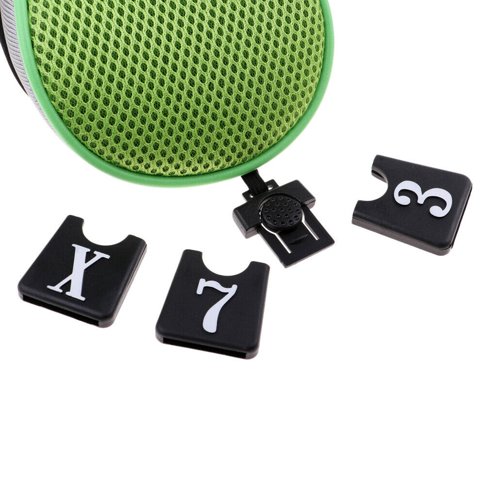 3x golf headgear Golf wood driver protection headgear