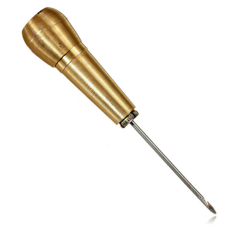 Leather Tent Canvas Sewing Awl Hand Stitcher Taper Leathercraft Needle Kit