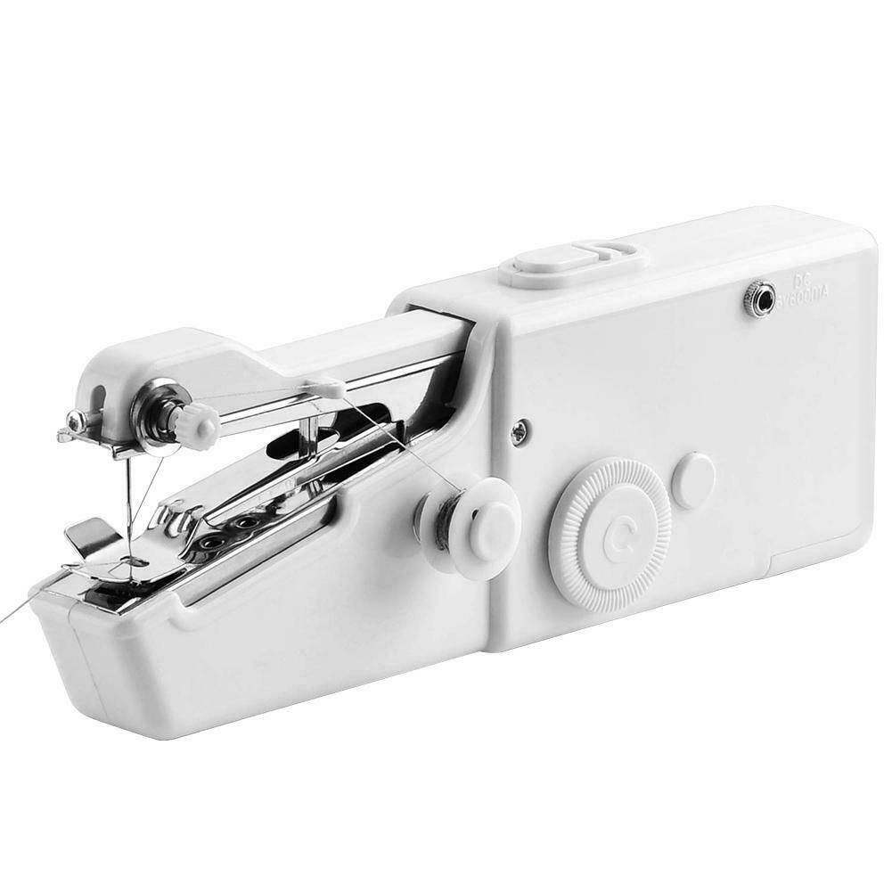 MIni Handheld Sewing Machines Portable DIY Needlework Battery Home Supplies @