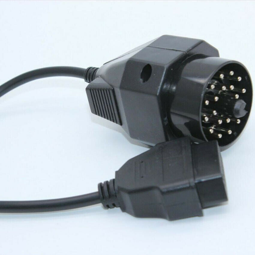 20 Pin To OBD2 Female 16Pin Diagnostic Connector Tool Adapter Cable For BMW