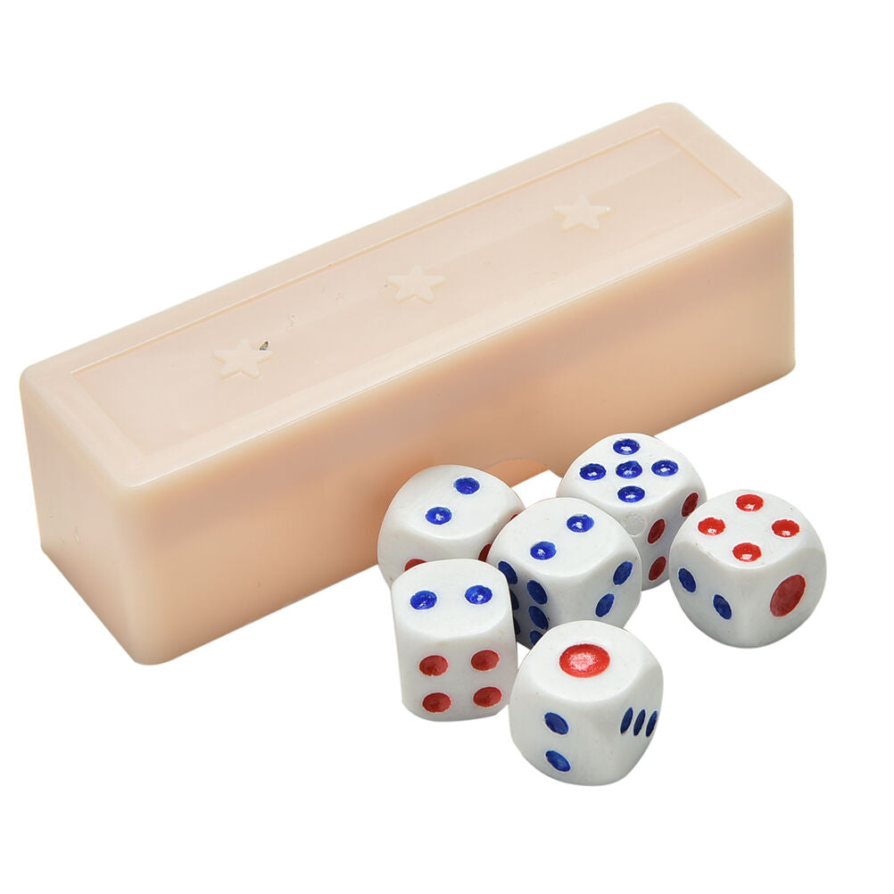 Fantastic Box 6 Dice Flash Change Changing Effect Close Up Magic Trick  .l8