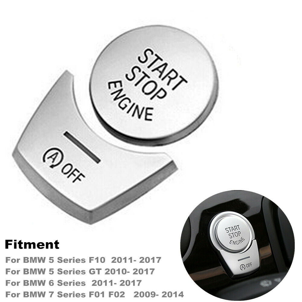 fit for BMW 5 Series F10 GT 2011-2017 Console Gear Shift Button Handbrake Trim