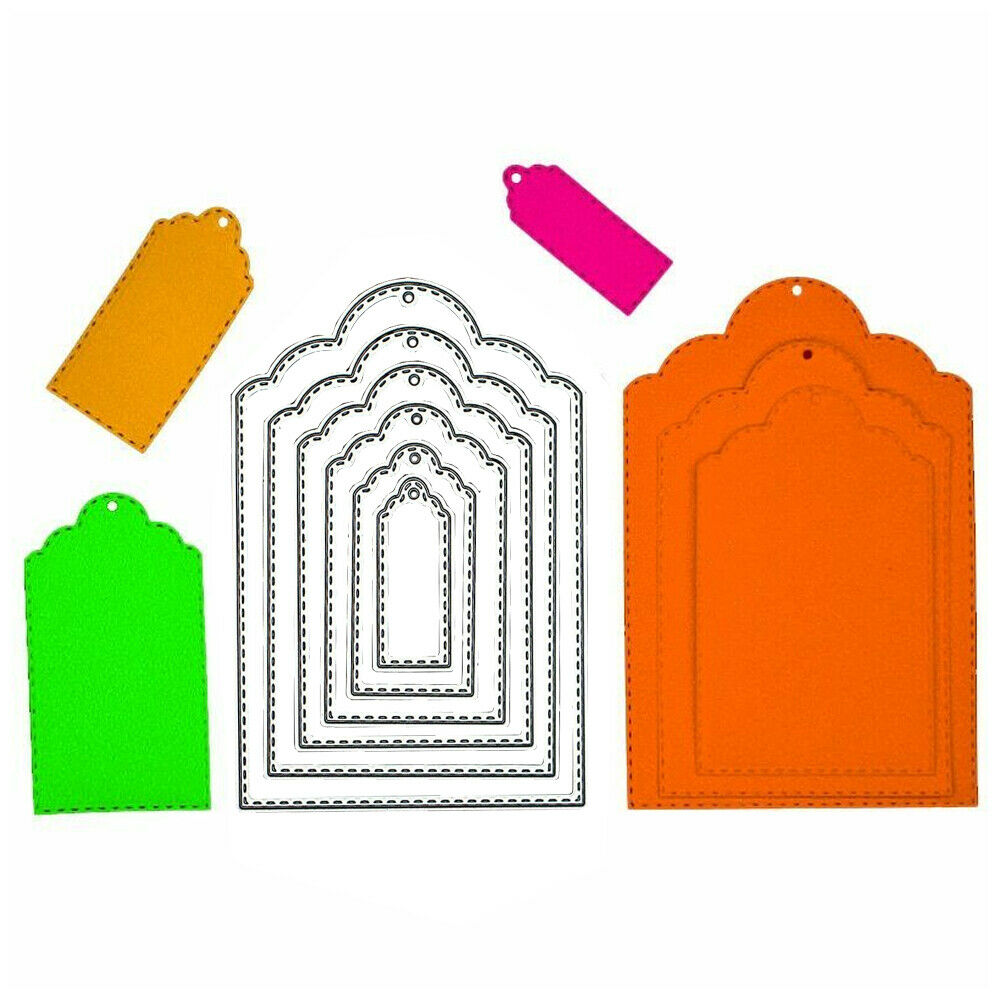Layering Label Metal cutting Tag Cut die Cutting Craft die for Scrapbooking