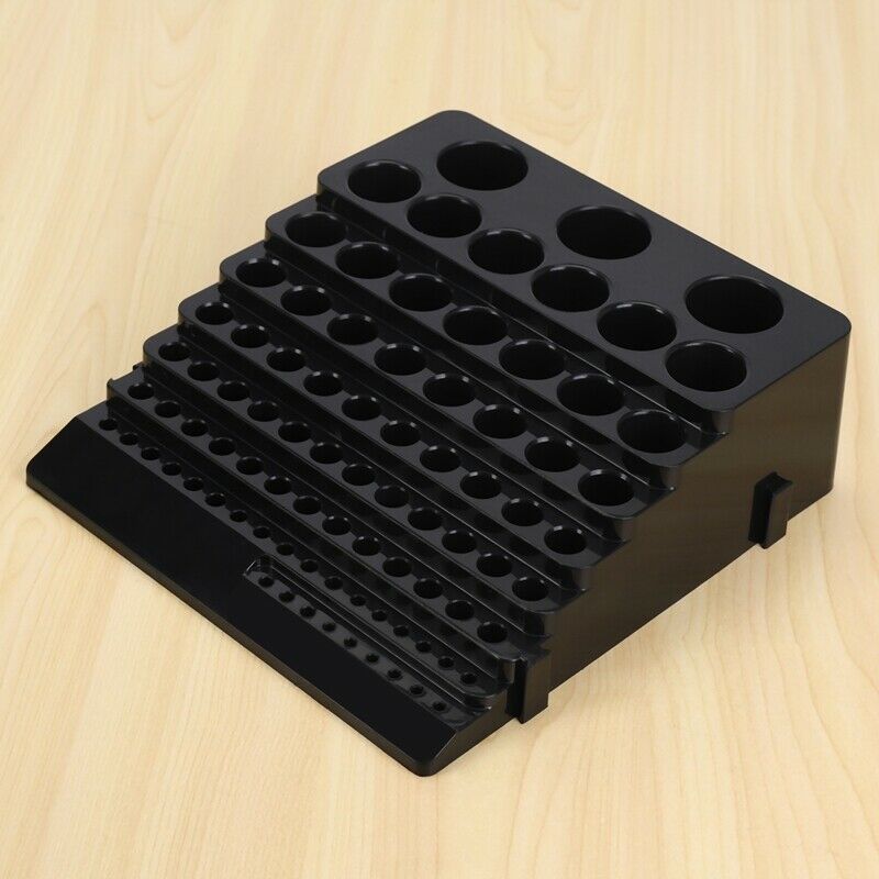 Drill Bit Storage Box Milling Cutter Saving Space Drill Finishing Holder OrganI7