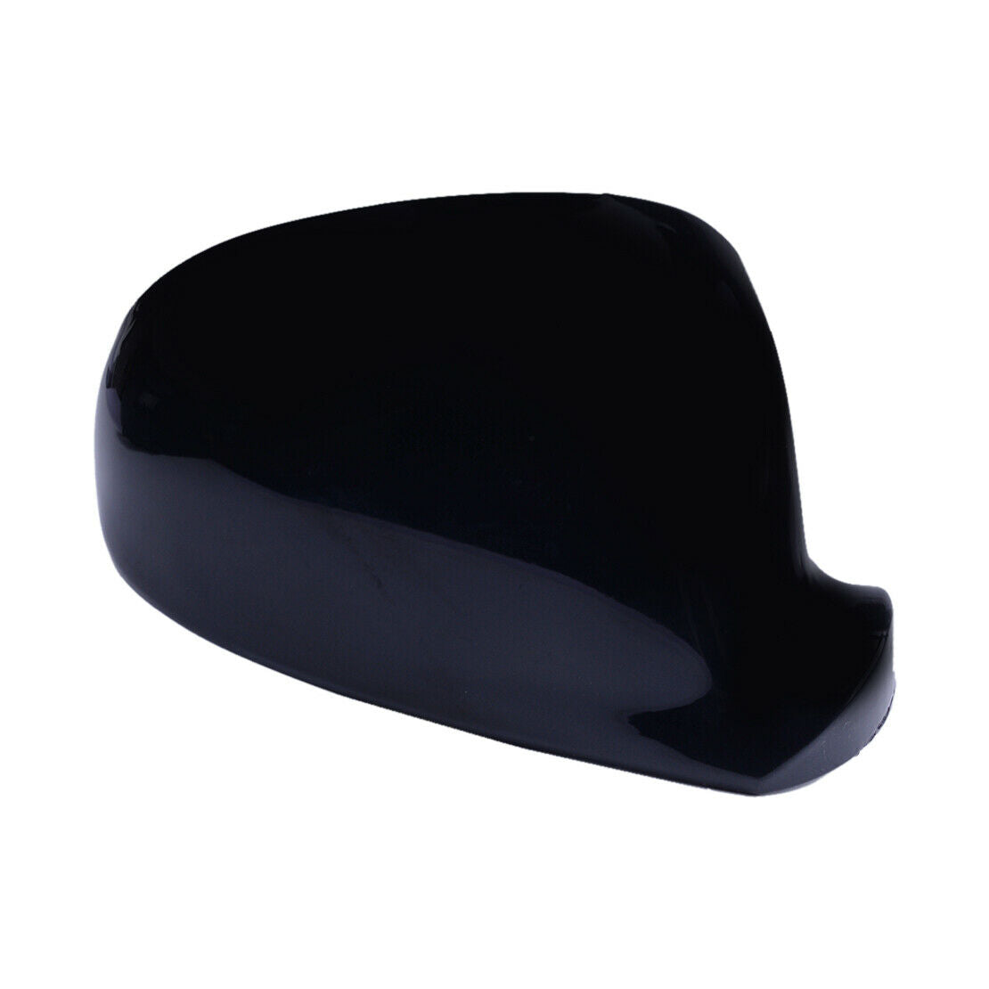 Black ABS Right Rearview Door Mirror Cover Cap Fit For VW Golf Rabbit Jetta MK5