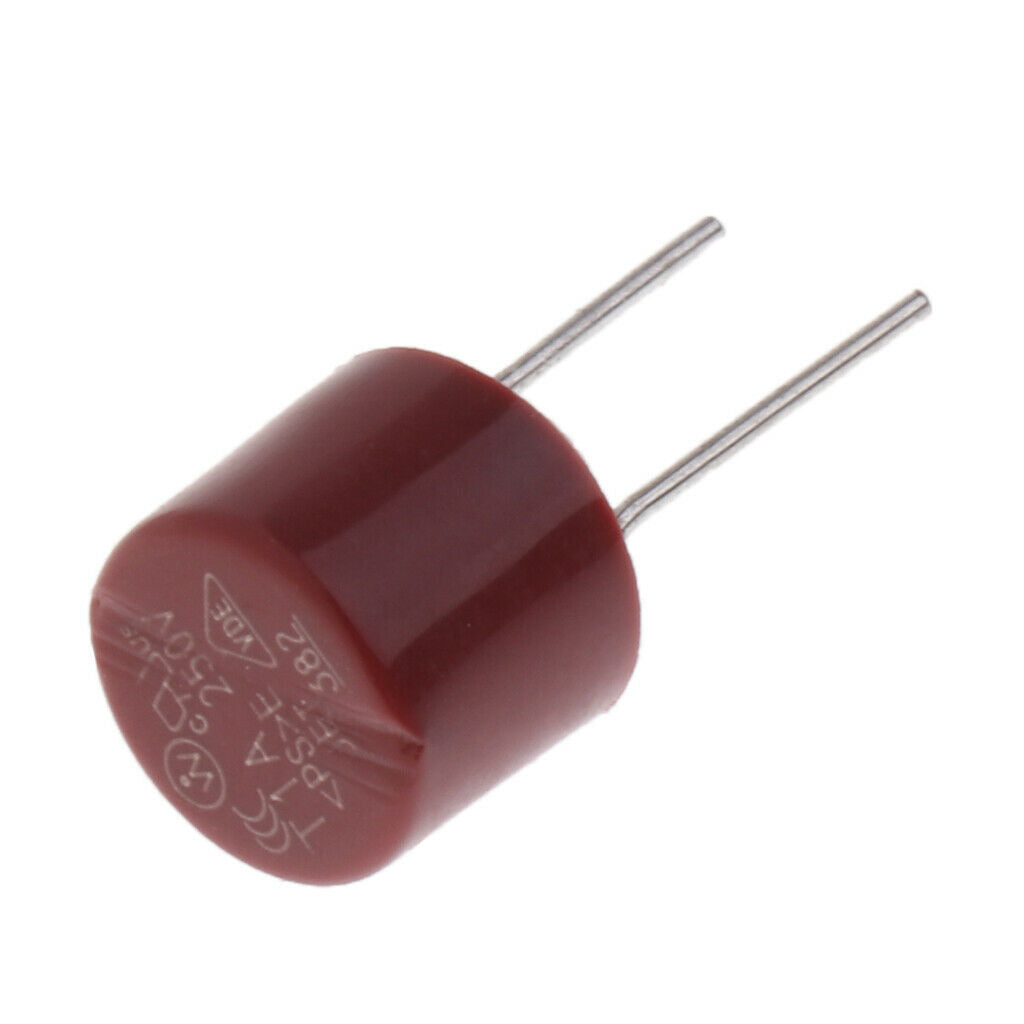 50Pcs MICRO FUSE TR5 250V Red Cylindrical/Round Fuse Assortment Kit