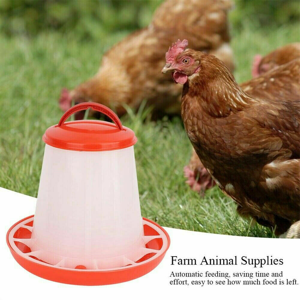 1.5L Automatic Bird Chook Poultry Feeder Drinker Chicken Poultry Waterer Kettle.