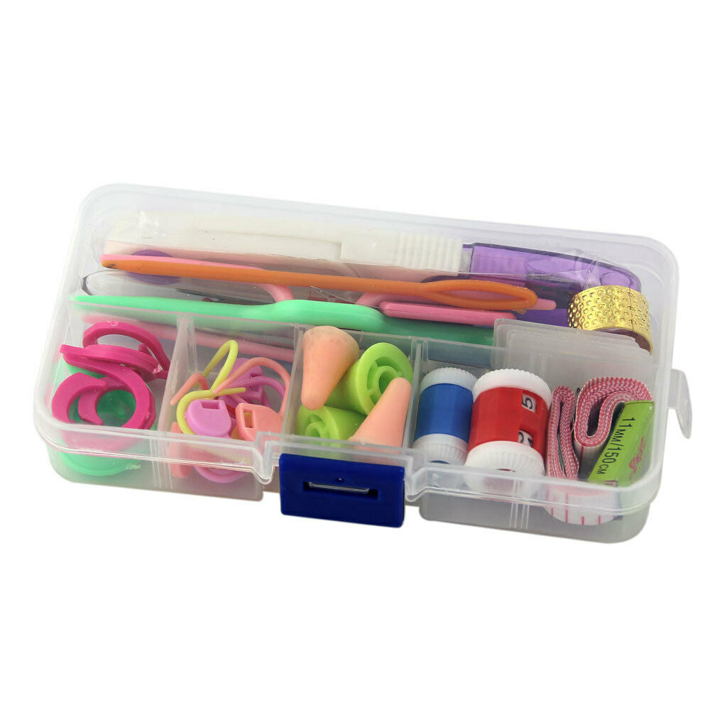 Crochet Hook Set Knitting Needles with Organizer Case Complete Accessories Kits