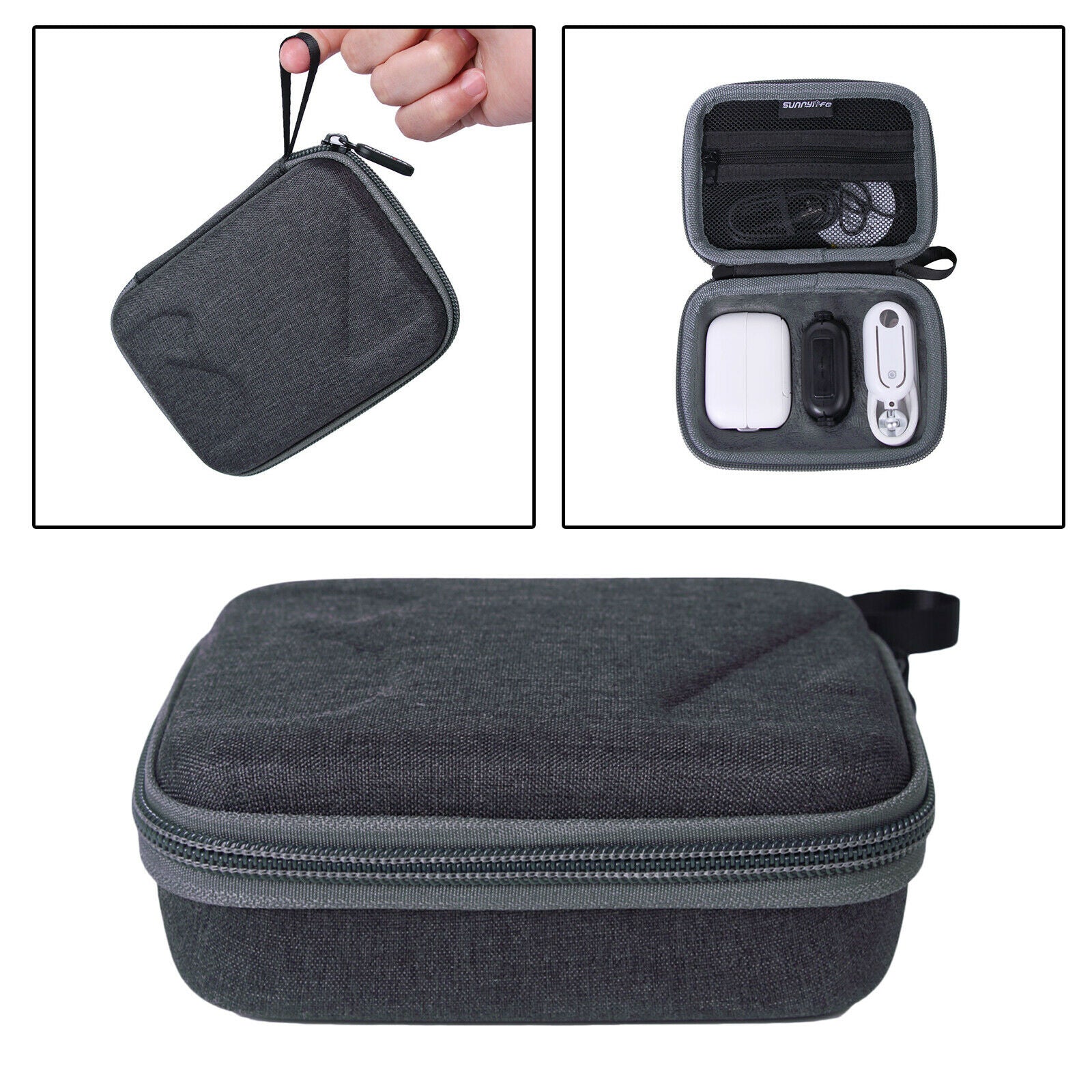 Portable Carrying Case for Insta360 GO 2 Camera Accessories Black Gifts