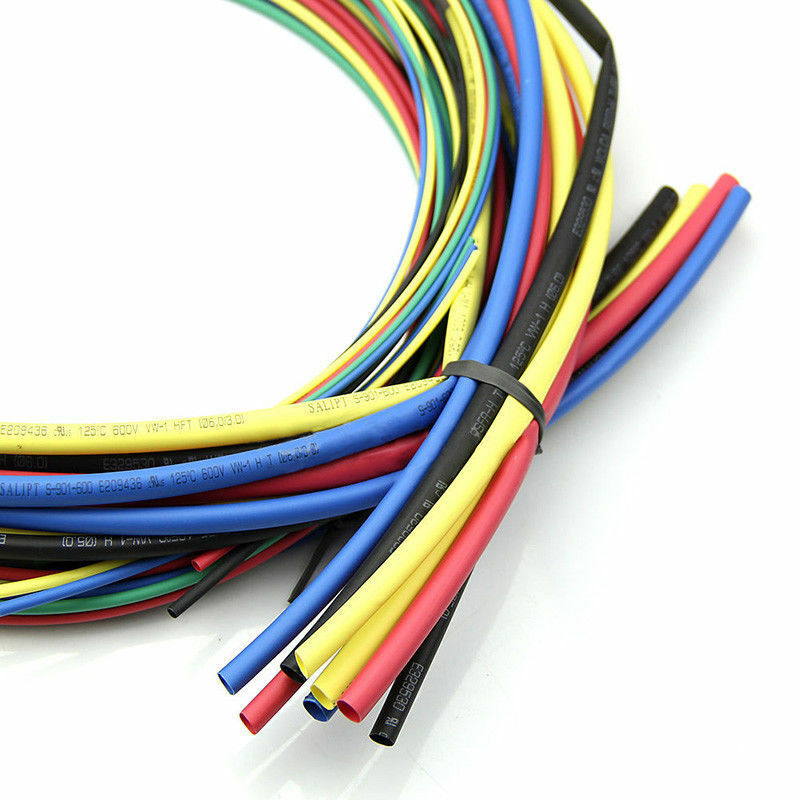 Heat Shrink Tubing Tube Sleeve Kit Car Electrical Assorted Cable Wire Wrap 55m
