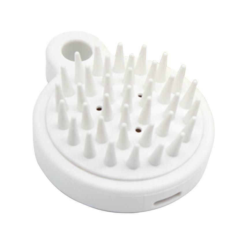 Silicone Head Body Scalp Massage Brush Comb Shampoo Hair Washing Comb Shower