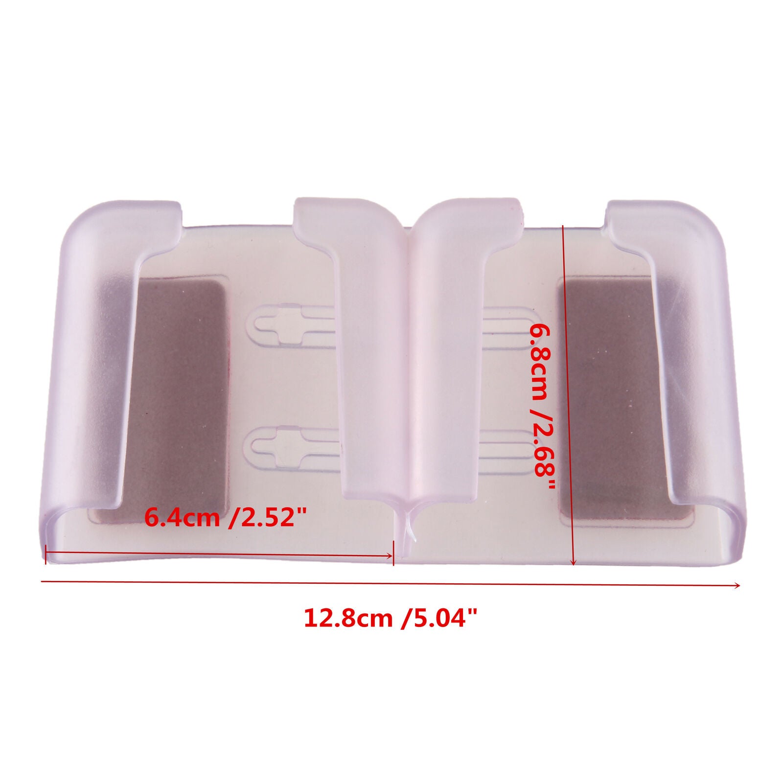 Car Door Storage Box Charger Cradle Pocket Bag Organizer Holder Transparent