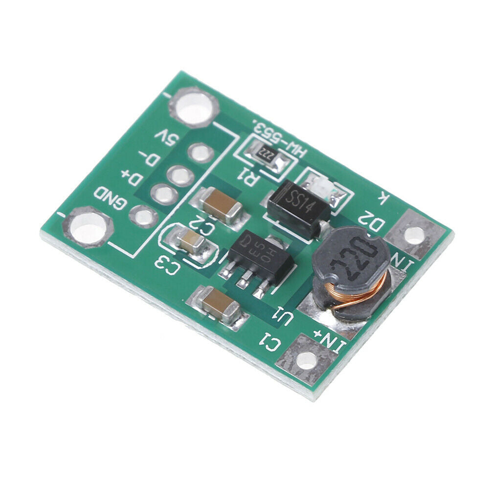 1Pc DC-DC boost converter step up module 0.9V-5V to 5V 500mA for arduino .l8