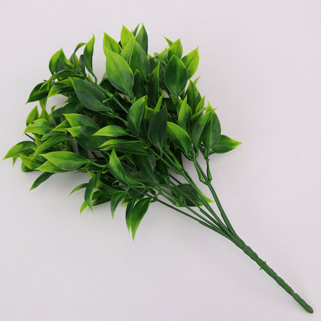 Artificial Plant Green Bush Shrub Grass Vine Plants Decor Home