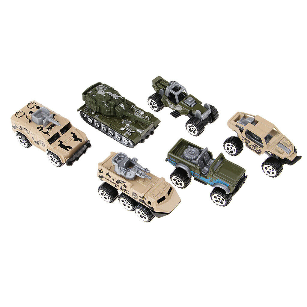 Collectible Home Decor Military Car Tank fire engine for Children Gifts