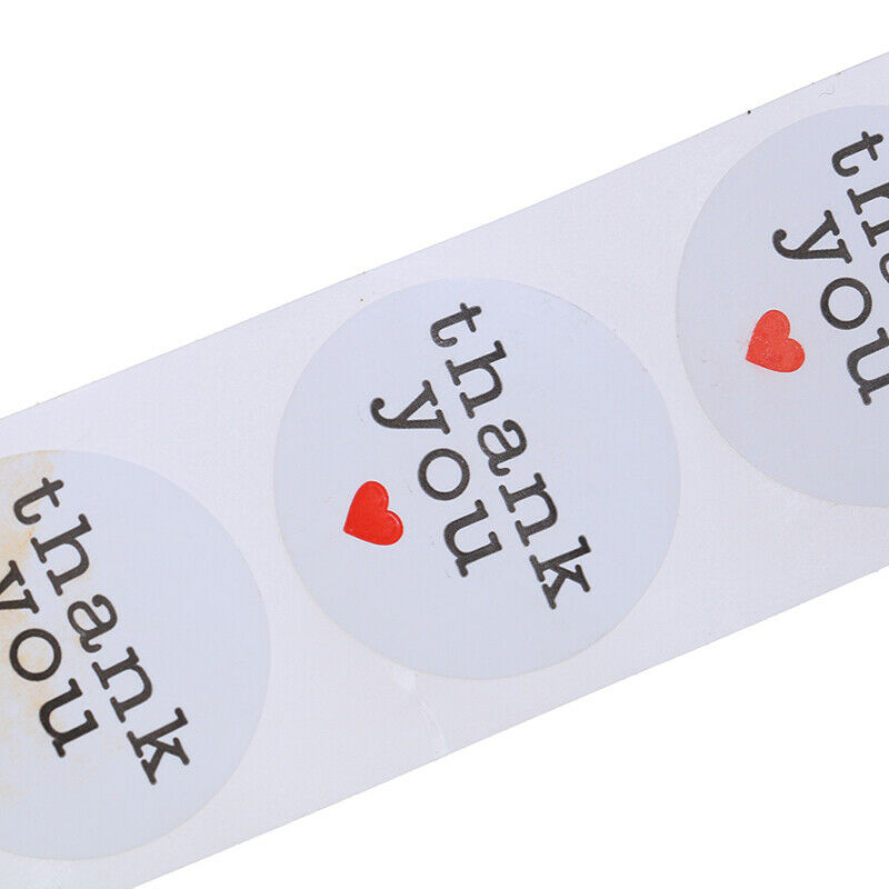 500 Labels/roll thank you Stickers seal labels stickers stationery st.l8