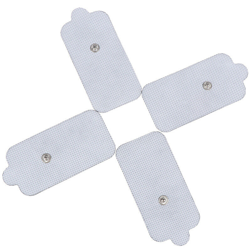 10pcs 5*9cm Silicone Gel Button Electrode Pads Tens Electrodes Digital Massag Rf