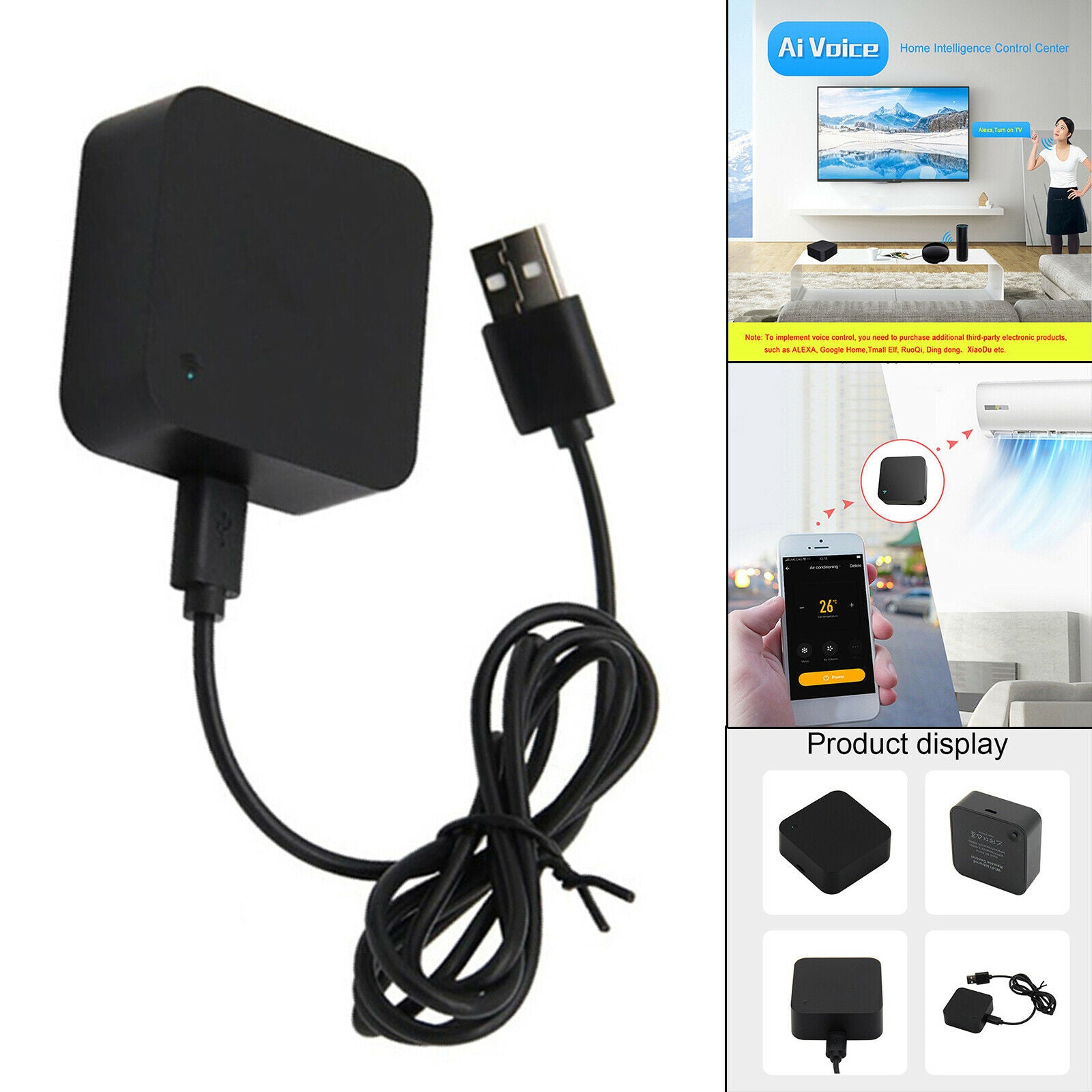 Smart IR Remote Control for AC Universal APP Control Voice Control