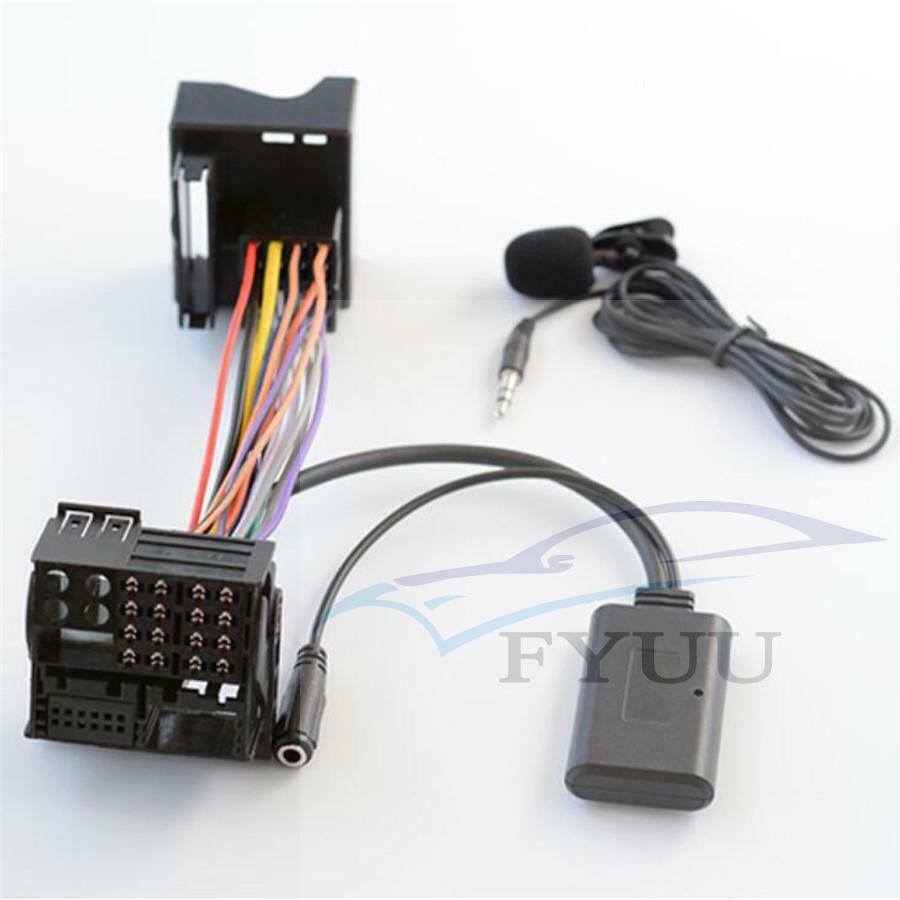 Stereo Car AUX Input Audio Cable Adapter Handsfree For Ford Mondeo Focus 6000CD