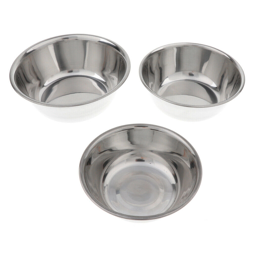 Durable 304 Stainless Steel Shaving Dressing Bowl Cooking Mixing Bowls S