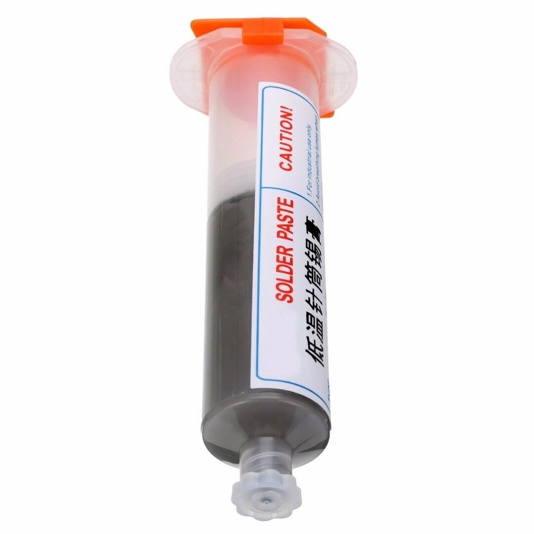 100g Solder Paste Lead-free Low Temperature SMT Melt Melting Point 138°C Sn42Bi5