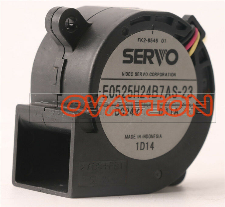 For 1pc SERVO E0525H24B7AS-23 fan 24V 0.11A 2.64(W) 3pin