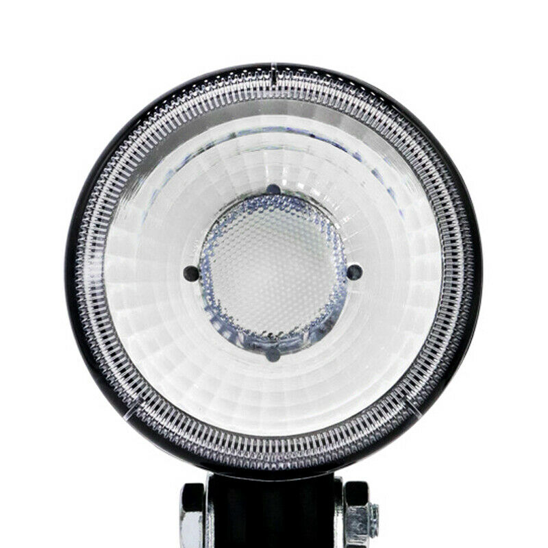 2PC 12V Car LED Fog Lamp Running Light White Daylight Motorcycle Spotlight 6500K