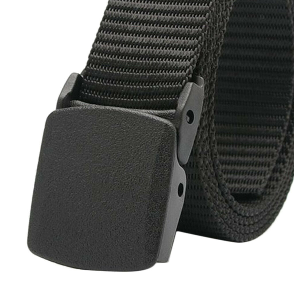 2pcs Casual Army Nylon Webbing Belt Work Travel Military Police Waistband