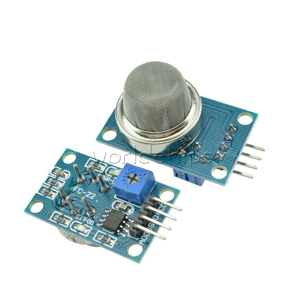 Gas Detection Alarm Sensor Module MQ-2 3 4 5 6 7 8 9 135 +Pro Mini 5V Controller