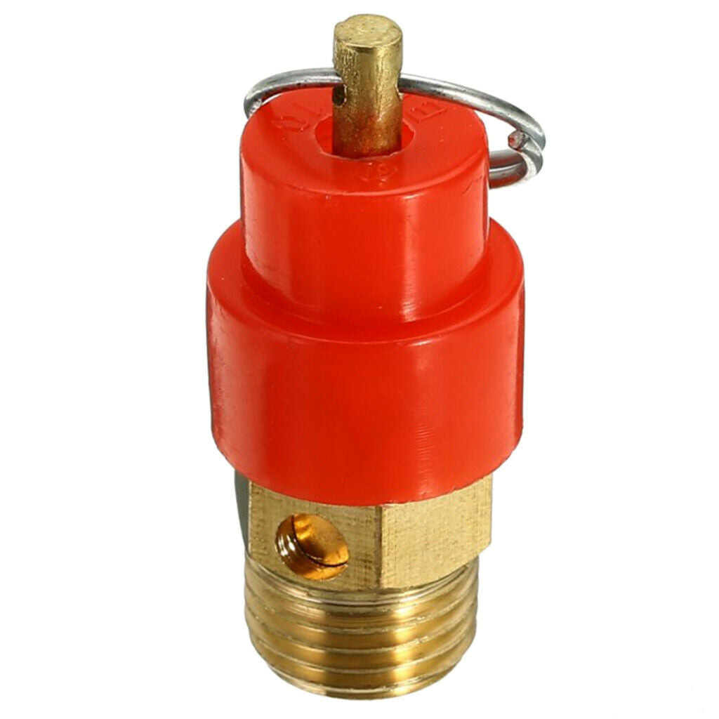1/4 Male BSP Air Compressor Pressure Piping Safety Valve Regulator Copper