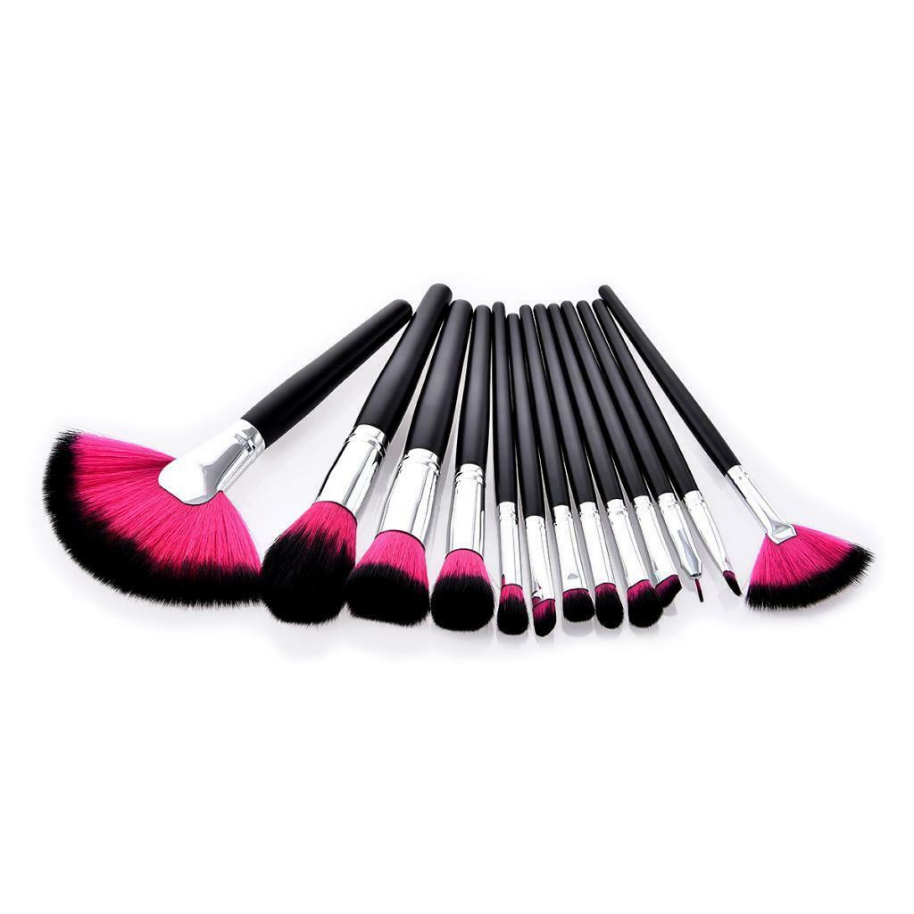 13Pcs Kabuki Brushes Eye Shadow Liner Blush Lip Makeup Brush Foundation Set