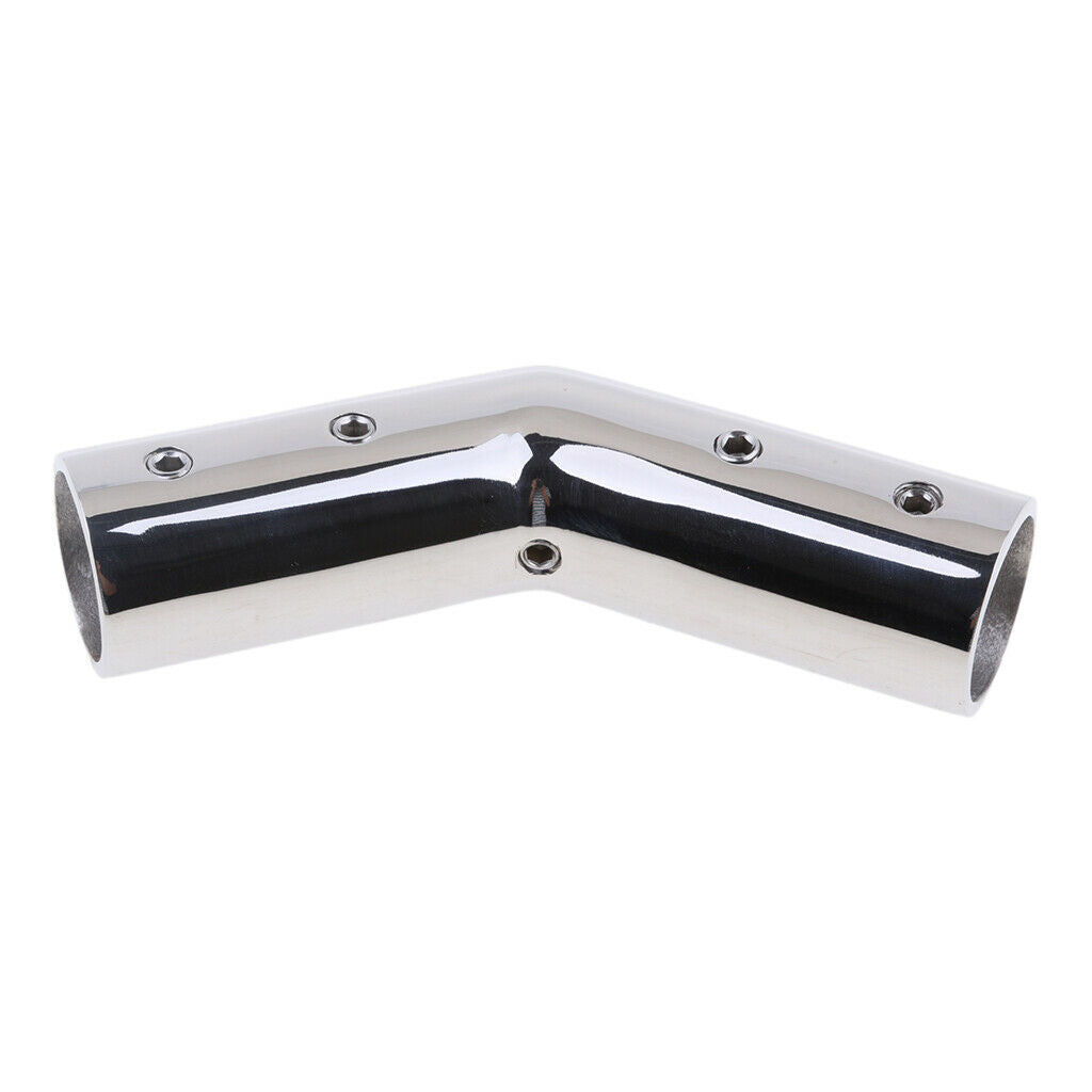 Boat Marine Hand Rail Fitting 140 Degree 7/8" Elbow 316 Stainless Steel